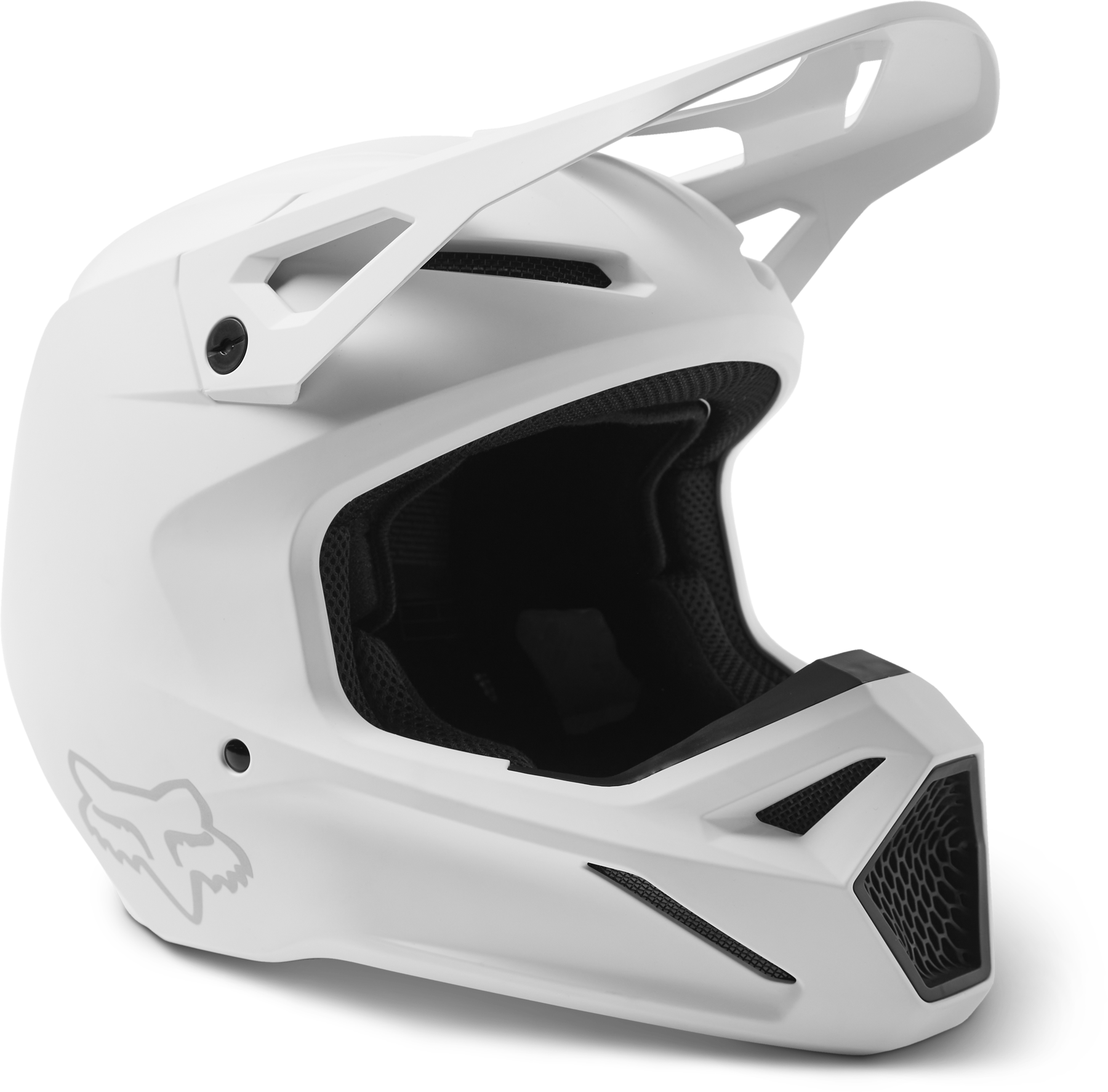 V1 Solid Helmet XS / Matte White