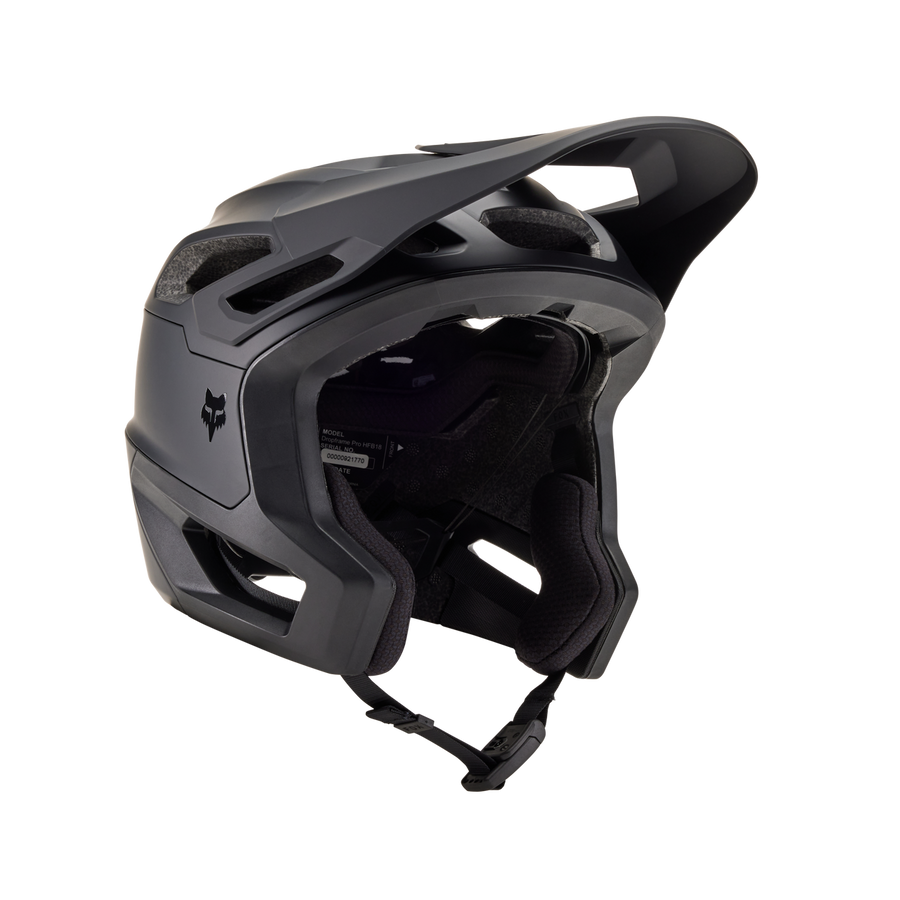 Fox Dropframe Pro Helmet - Black