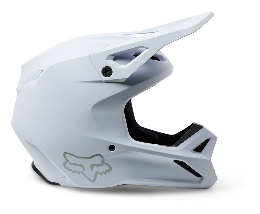 Fox Helmet V1 Solid Matte White