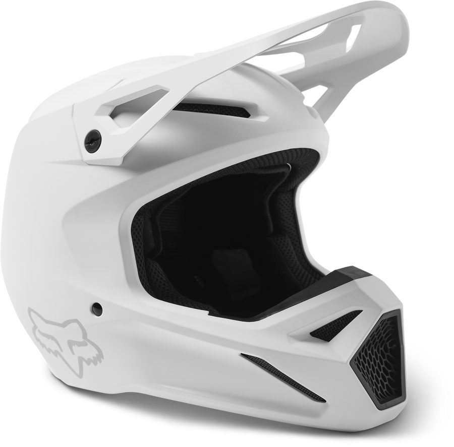 Fox Helmet V1 Solid Matte White