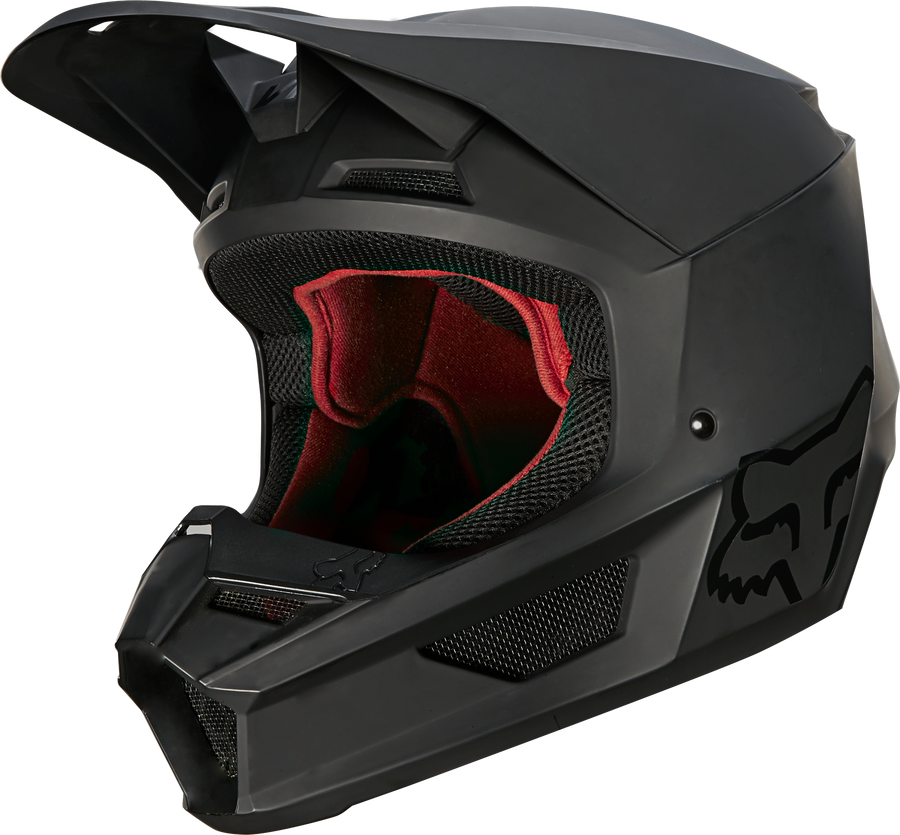 Fox V1 Matte Helmet Black